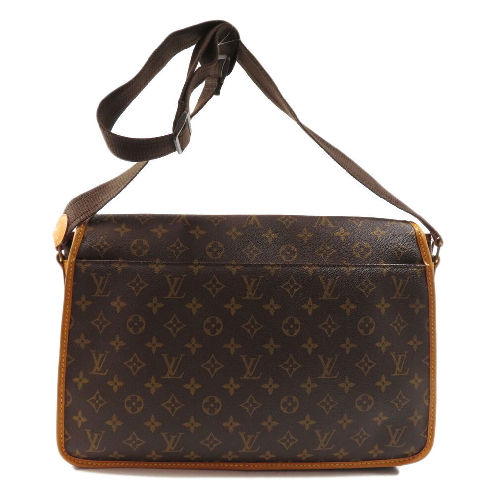 Louis Vuitton Gibeciere Shoulder Canvas Monogram Bag